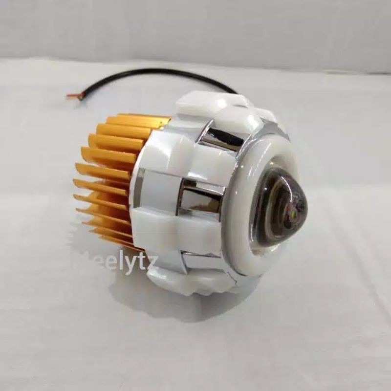 Lampu LED projie mini ubur-ubur 2.5 inch motor mobil projie Middle mini IDSHOPP