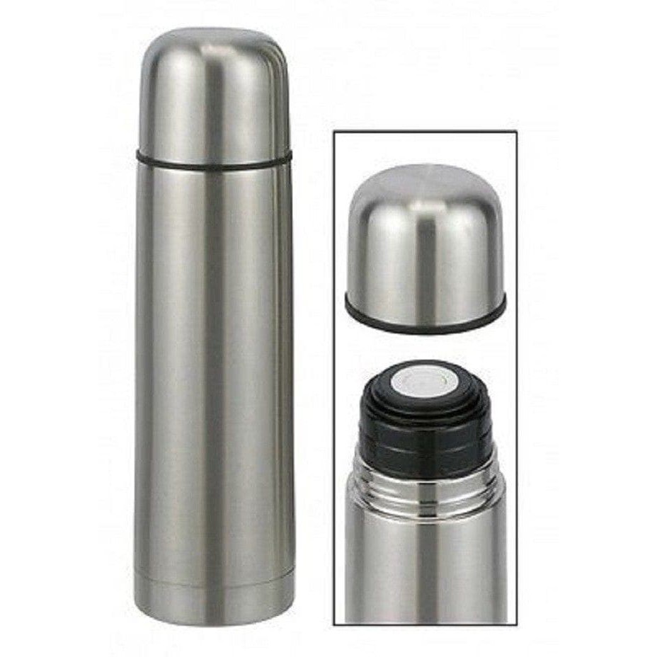 TERMOS KAPSUL STAINLESS STEEL 1L / 500 ML FREE SARUNG /VACUUM FLASK 1000 ML / 500 ML