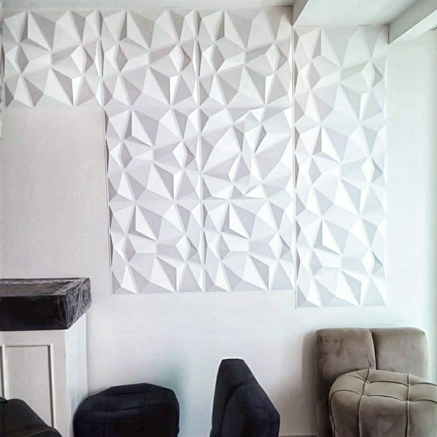 WALLPAPER DINDING DEKORASI | WALL PANEL 3D DINDING PVC