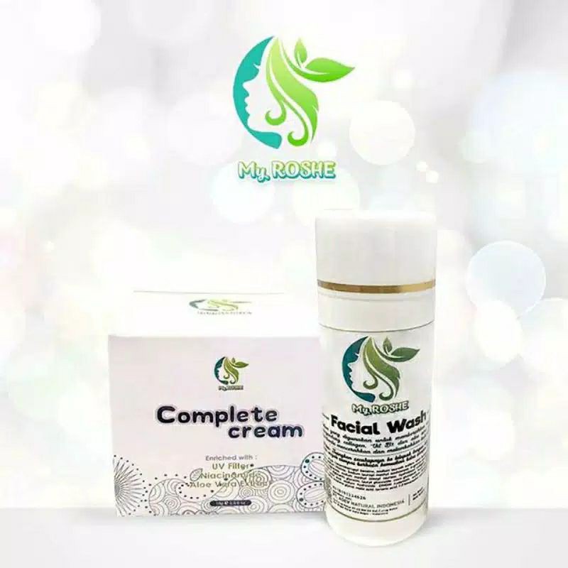 My Roshe Whitening Skincare / Paket My Rose Baru / My Rose Skincare / Paket My Roshe