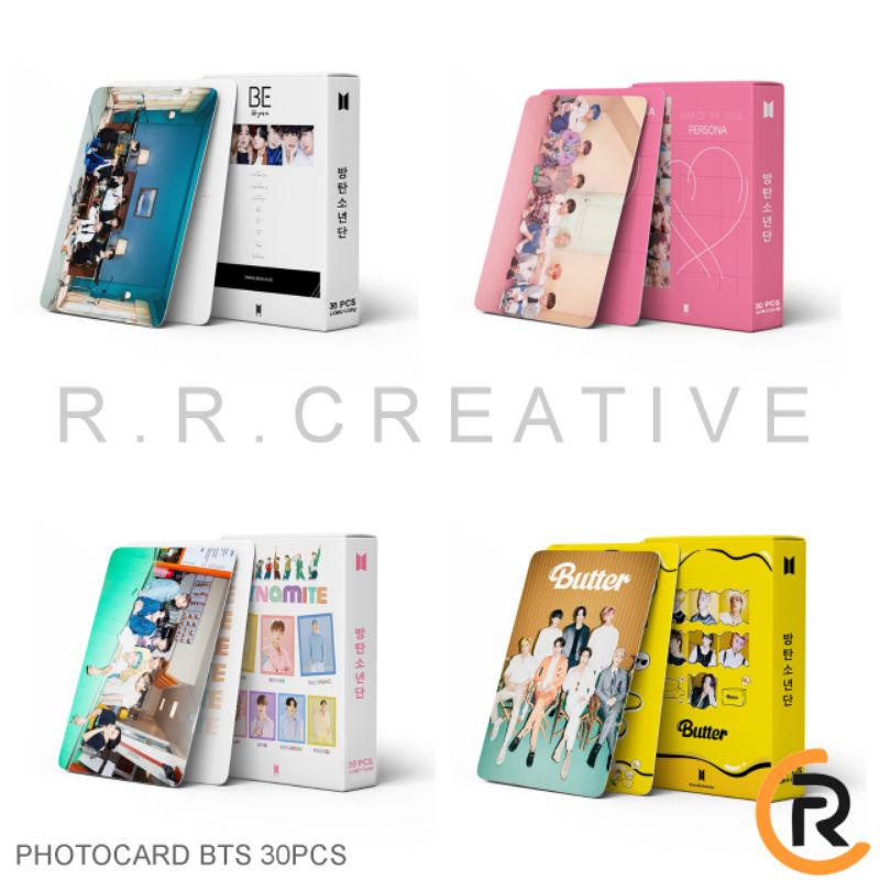 Photocard BTS 30pcs Lomocard/ Lomocard BTS/ Photocard/ Photocard BTS/ Photocard BTS Official/ Photoc
