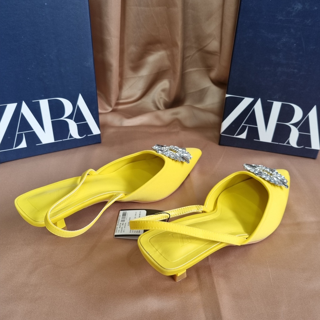 SEPATU ZR HEELS WANITA FUSCHIA SHIMMERY ( 3 CM )