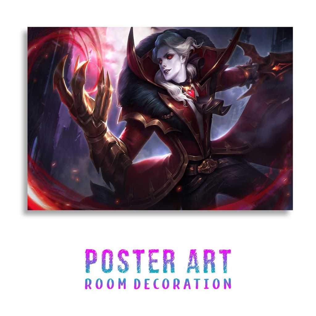 Wallpaper Mobile Legend Alucard Viscount