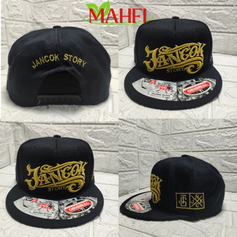 topi snapback bordir JNCK STORY