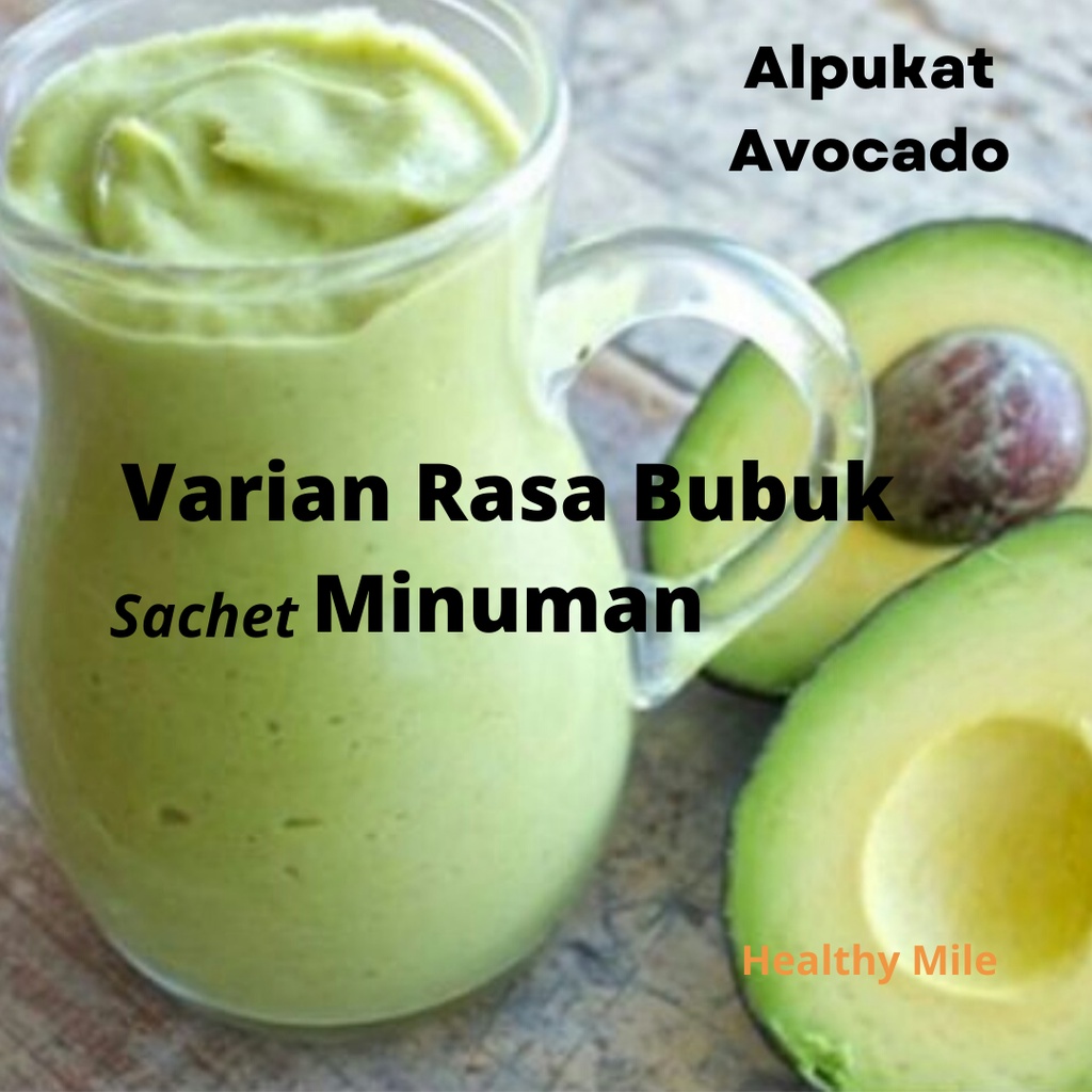 

AVOCADO PREMIUM POWDER DRINK Bubuk Minuman Enak Rasa Alpukat Multipack isi 40 sachet Praktis Murah Instan