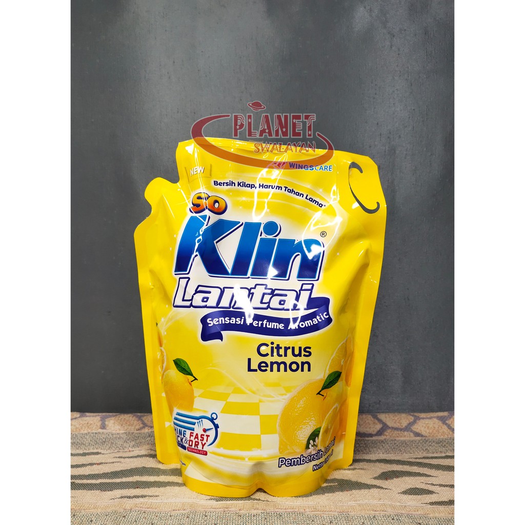 SO KLIN LANTAI CITRUS LEMON REFILL