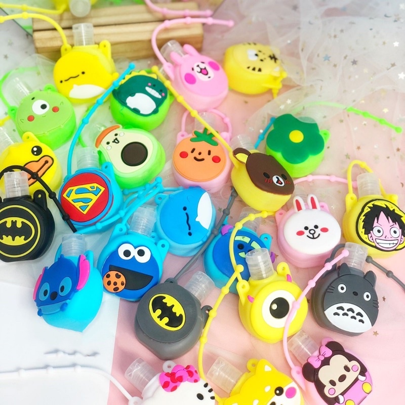 BOTOL HAND SANITIZER KARAKTER | BOTOL MINI HAND SANITIZER BOTOL GANTUNG HAND SANITIZER