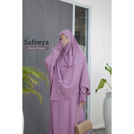 shafeeya Khizaanah Sunnah | Gamis set khimar