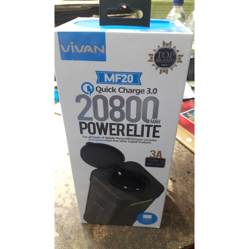 Powerbank Vivan Mf20 20800Mah
