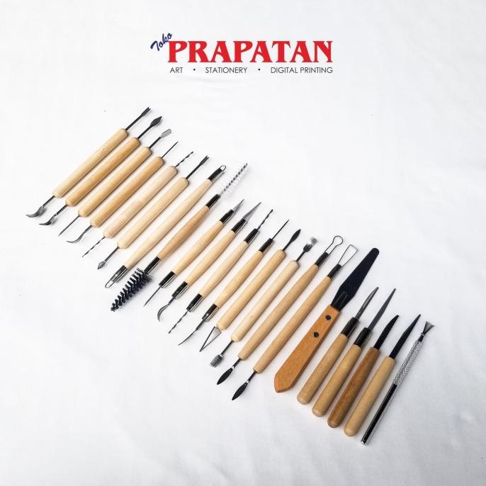 

TERBARUU!! Clay Tool set 22 pcs FX-22 / Alat Ukir / Alat Clay / Alat Sculpt PROMO