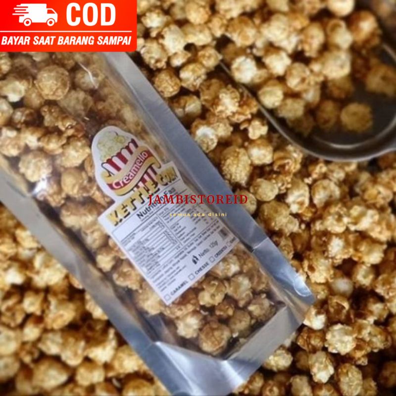 

(JAMBISTOREID) JAMBI LANGSUNG KIRIM Creamello 100gram Popcorn Caramel Cattle Corn Cemilan Jaman Bioskop 21 XXI Cinemaxx Jambi