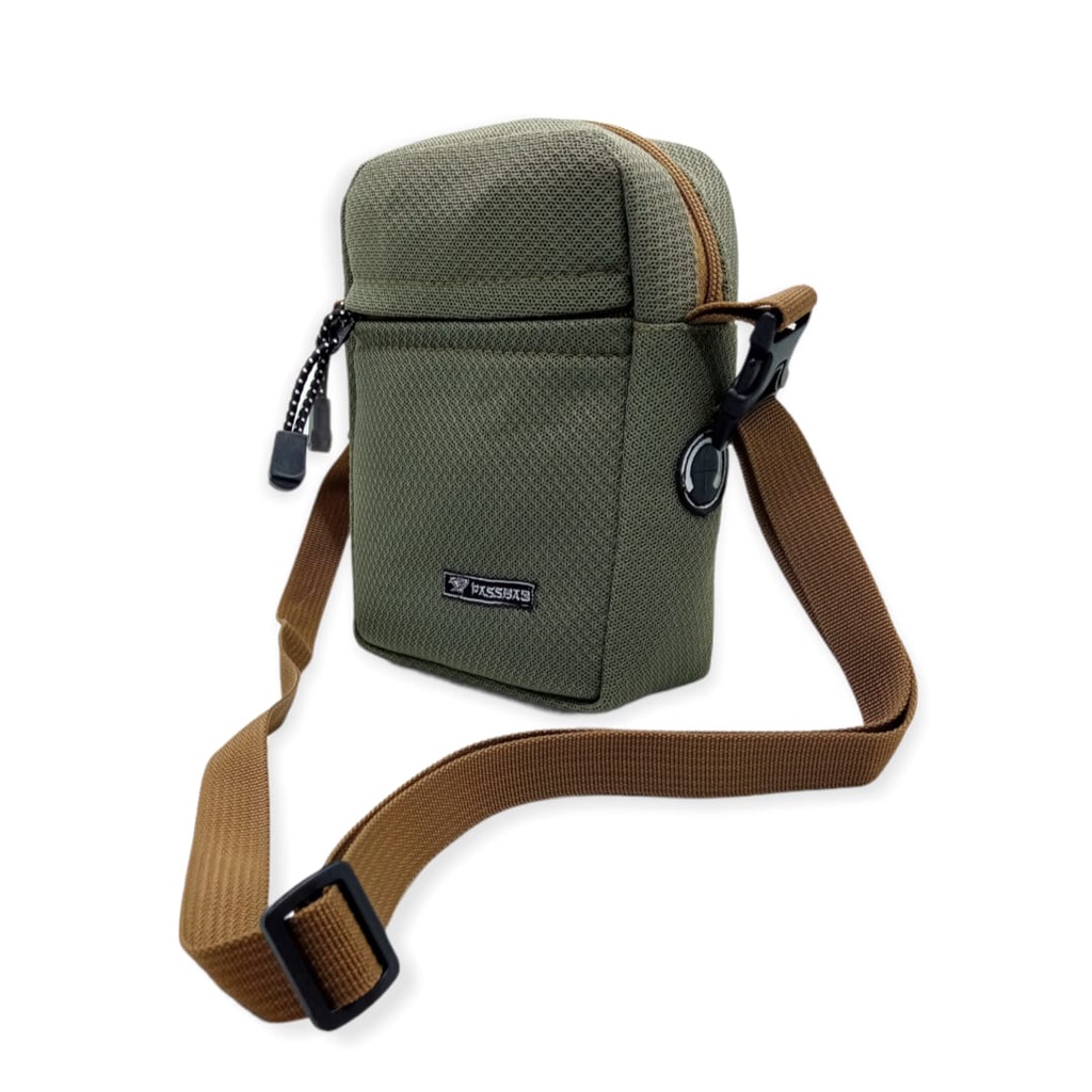 PASSBAG SPORT - Tas Selempang Pria Wanita Mini Sport Distro Branded PassBag Original