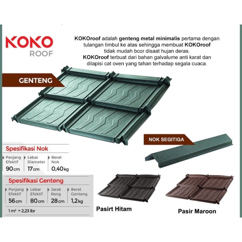 genteng Koko roof