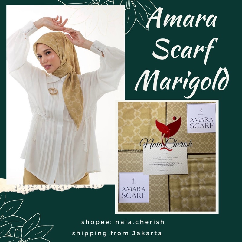 (READY) Amara Scarf by Wearing Klamby
