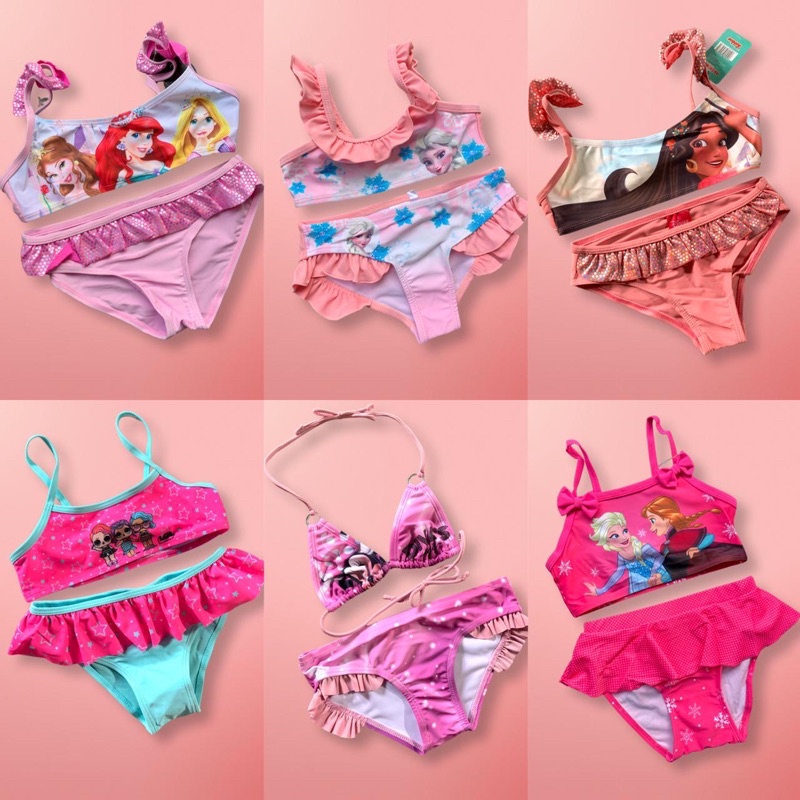 Baju Renang 2Piece Princess Disney