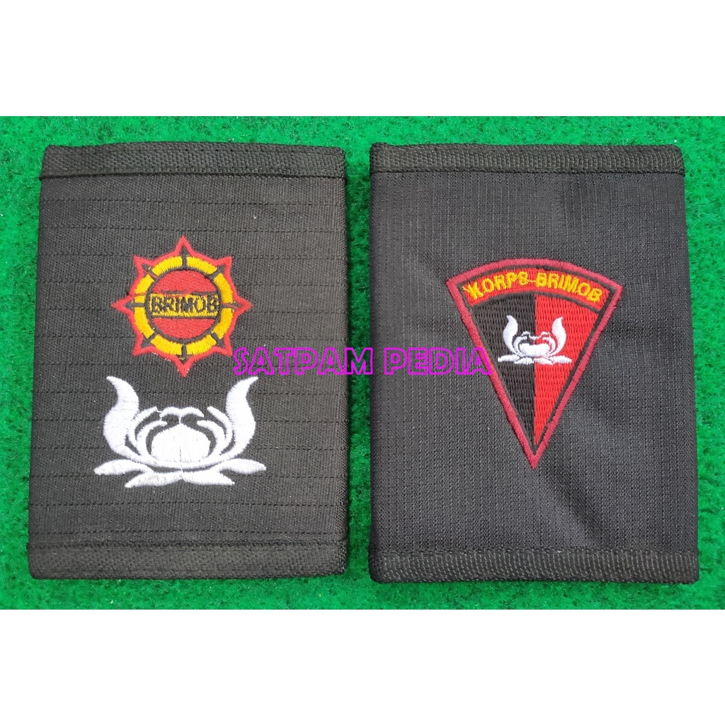 Dompet Kanvas Logo Brimob - Dompet Logo Brimob