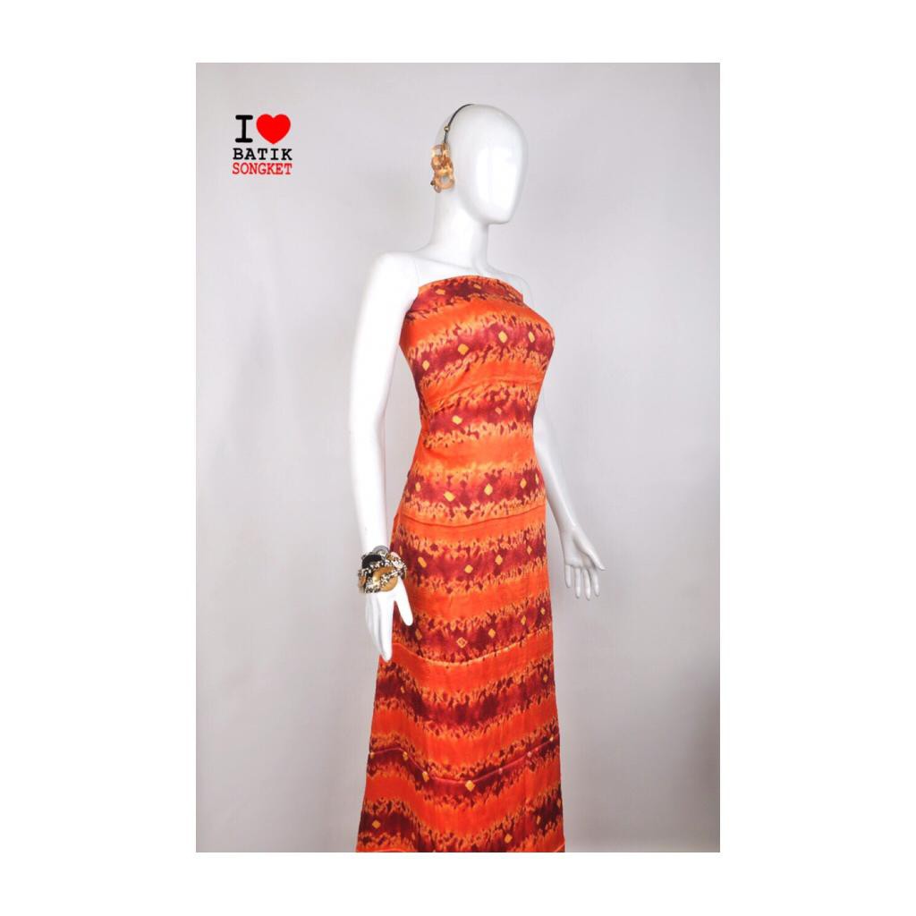 sutra 4 meter motif 3 jumputan asli palembang sutra super bahan kain batik