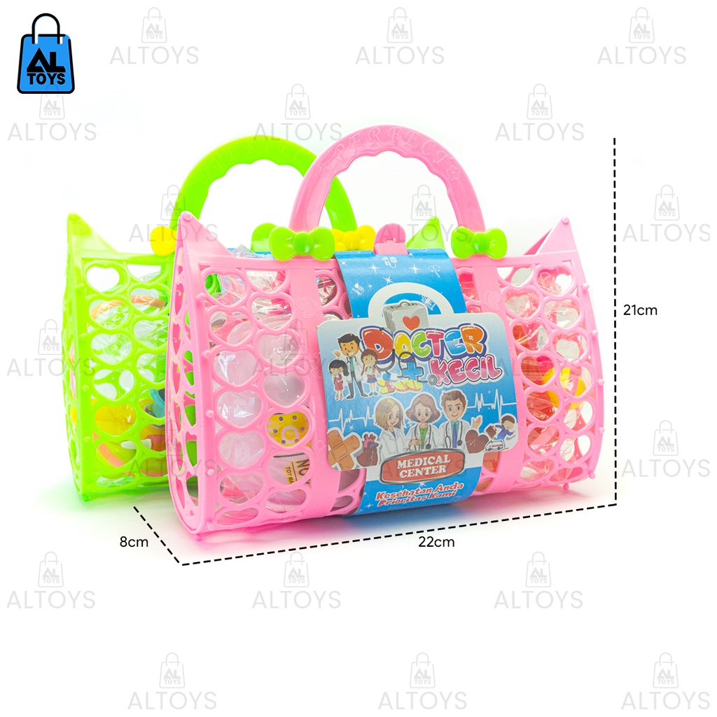 Mainan Edukasi Tas Dokter Doteran / Mainan Doctor Medical Clinic Toys MS01