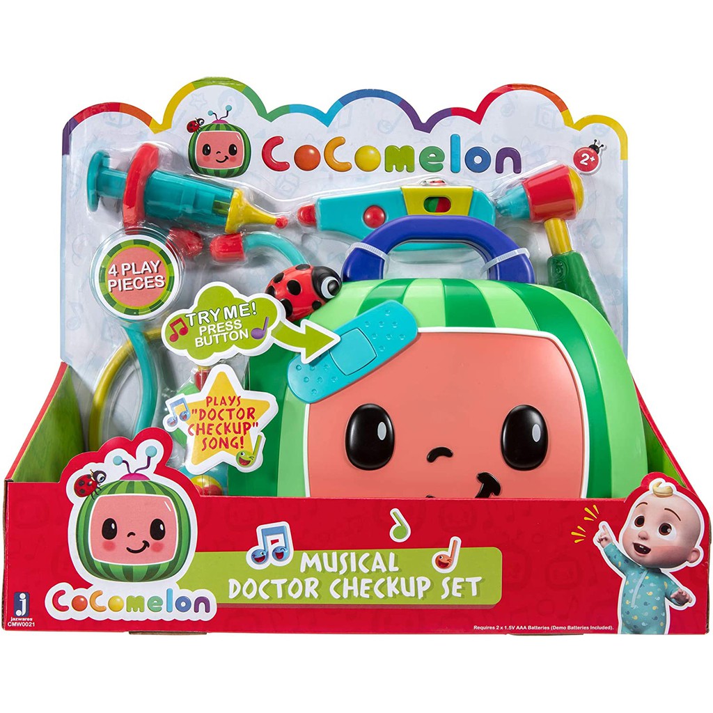 Cocomelon Musical Doctor Checkup Case Official Cocomelon