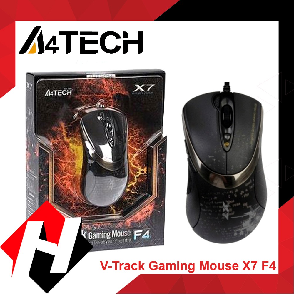 Mouse Gaming A4tech X7 F4 V-Track Original / Mouse Gaming Murah