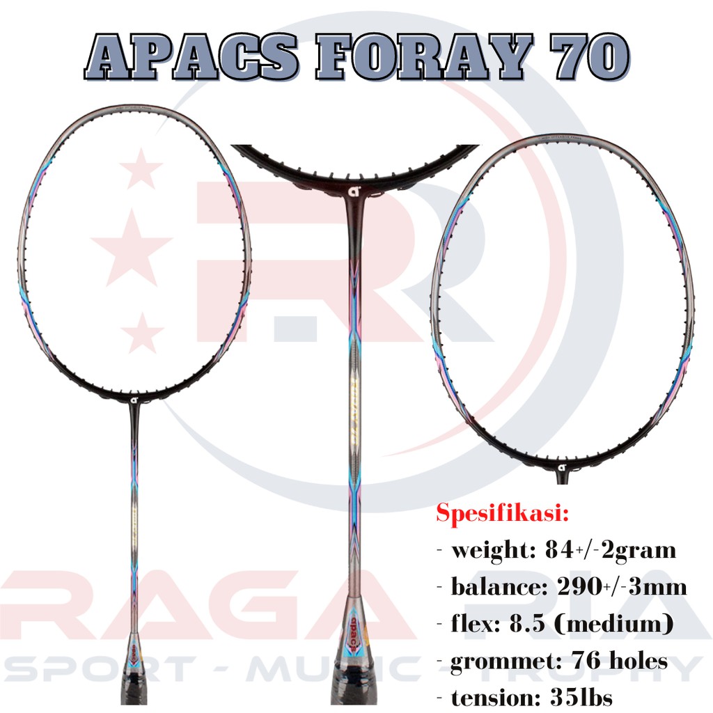 Raket Apacs Foray 70