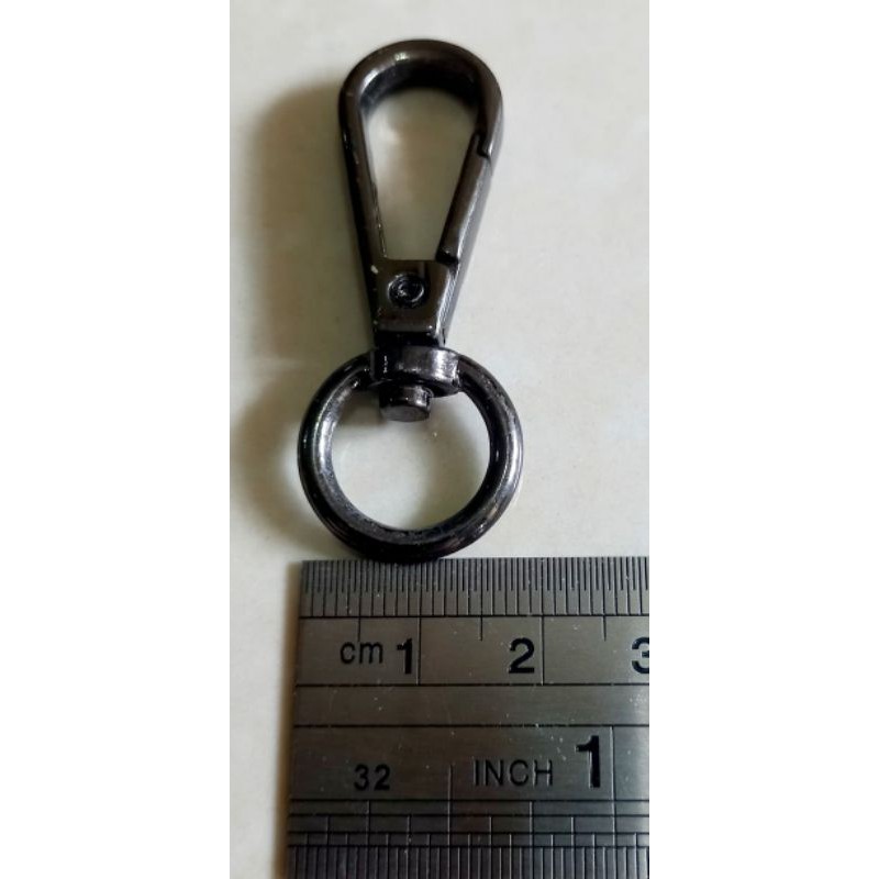 pengait tas besi anti karat 1,5cm/kew kew kait tas tas import/cantolan tas/aksesoris tas