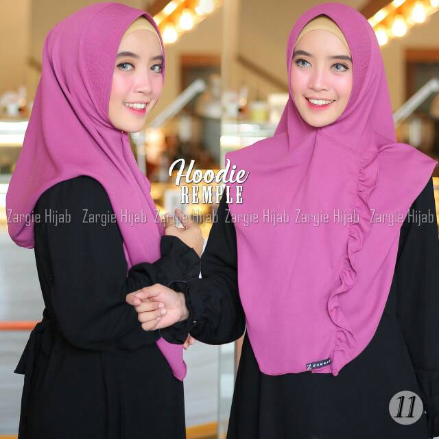 Hoodie Remple original Zargie Hijab