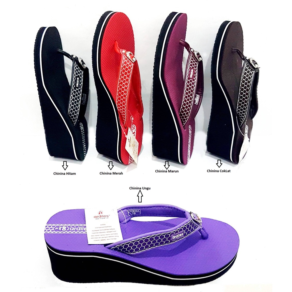 QUEEN Sandal Wedges tinggi 3 - 5 cm BELI 2 TETAP 1KG sendal wanita wedges nice queen sendal wedges sandalwedges TEFITI