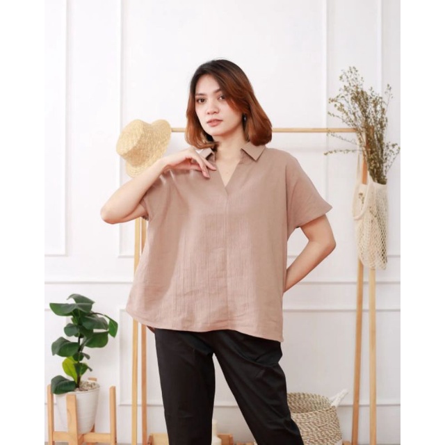 EVIRA LINEN TOPS