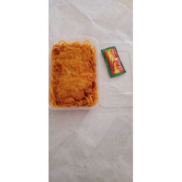 

Spaghetti Chicken Katsu