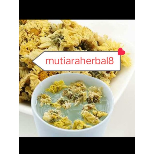 

Teh Krisan Super chrysantemum Flower Tea Superhoneyed chrysantemum 10gram