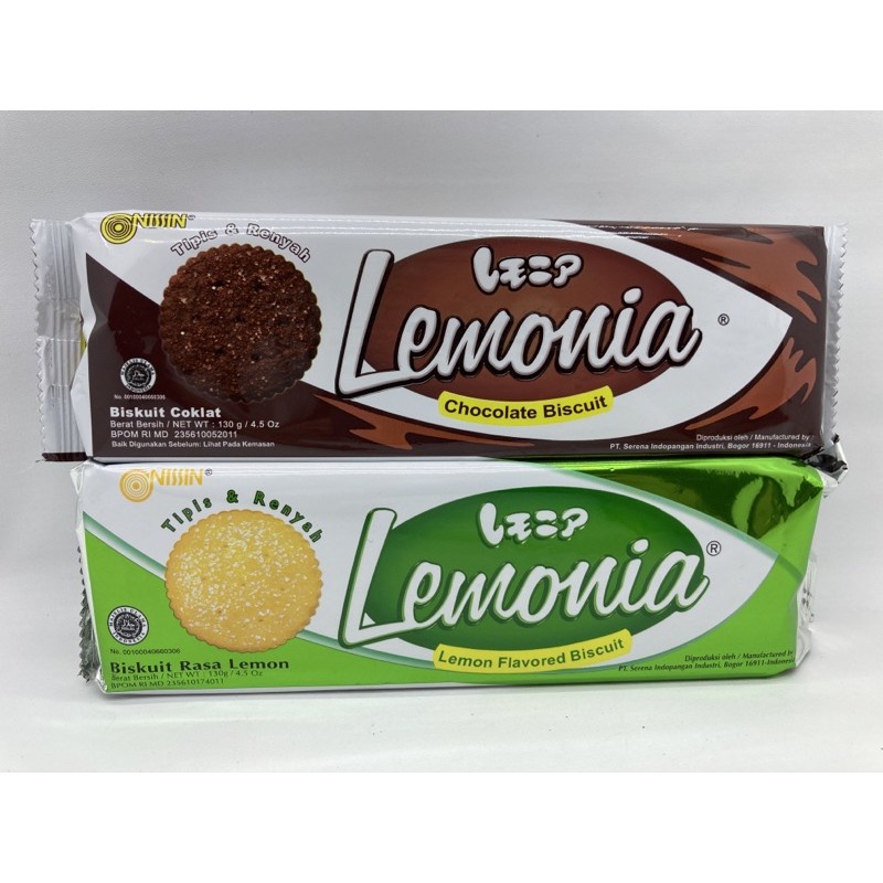 

LEMONIA CHOCOLATE BISKUIT & LEMON 130G