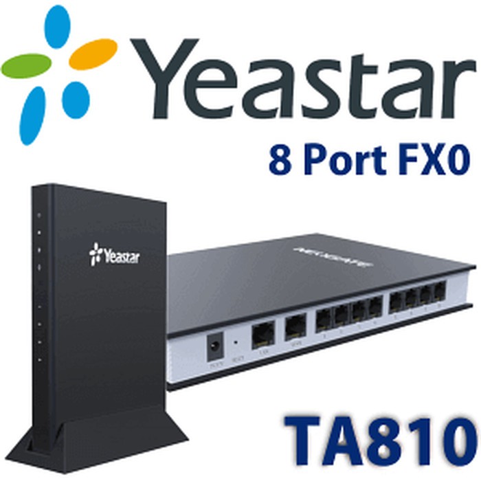Yeastar NeoGate TA810 - 8 FXO Analog VoIP Gateway