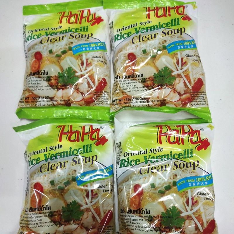 Papa Bihun Clear Soup/Rice Vermicelli Clear soup