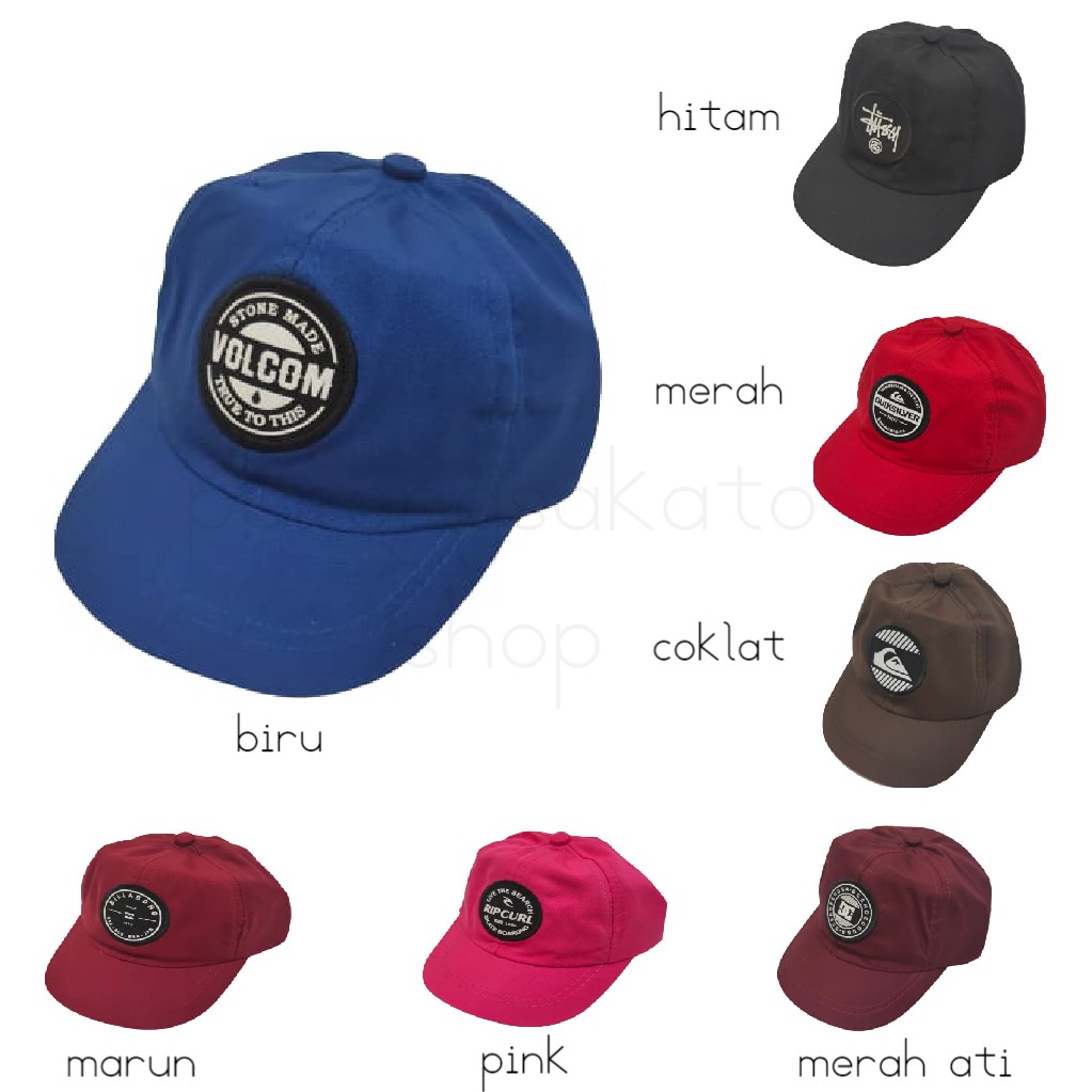 Topi anak laki laki Topi anak perempuan bordir kekenian_PURANGSAKATO SHOP