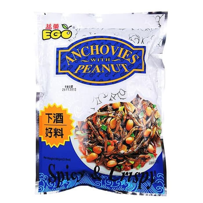 

#HANDCARRY Ego Peanut & Anchovies 80g - UFOHCR1033