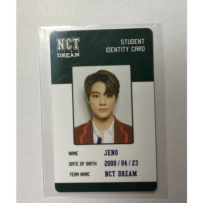 booked student id card b2s 2019 jeno