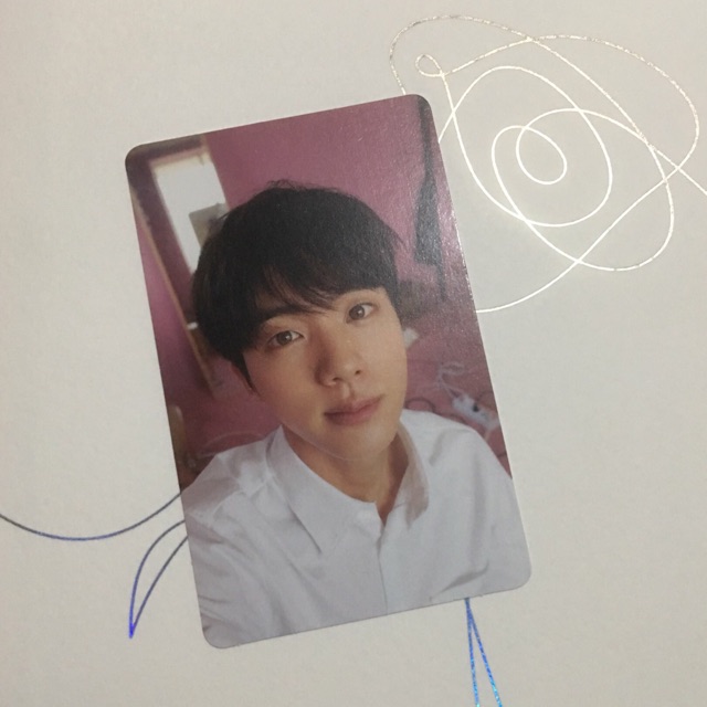 BTS LOVE YOURSELF: HER Photocard JIN L VERSION