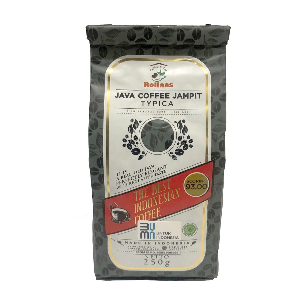 

Kopi Biji Arabika Typica 250 gr - Rollaas Java Coffee Arabica