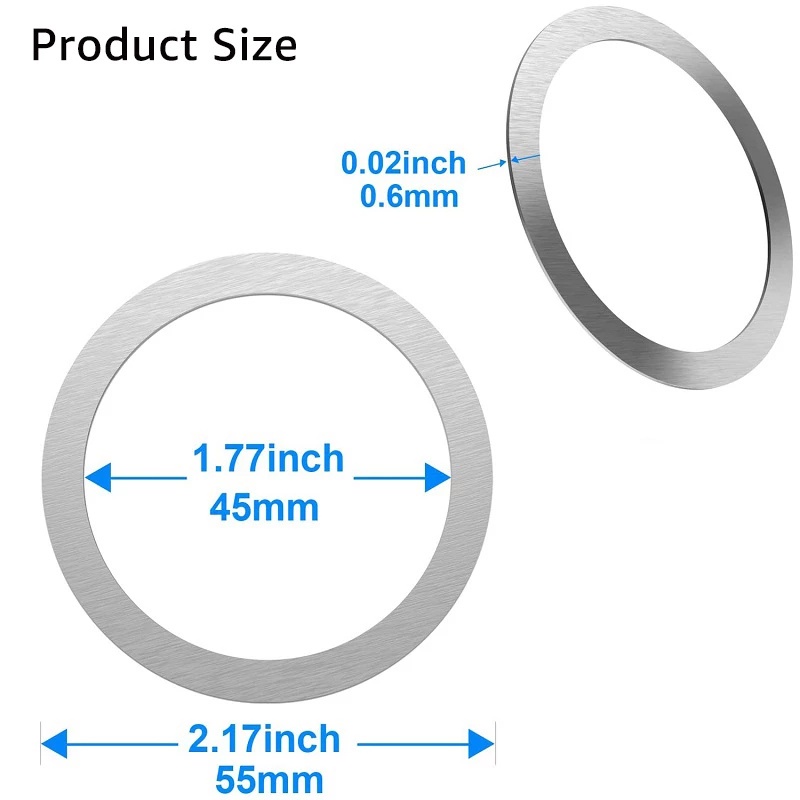 Ring Magsafe Case Cincin Magnetic Compatible for Iphone 13 12 11 Pro Max Mini Xs Max X Xs Xr Metal Rings Wireless Charger