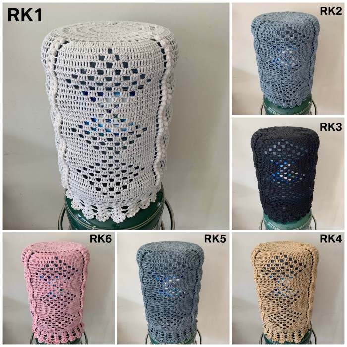 Agathasale - Penutup Galon Air Mineral Tutup Galon Aqua Sarung Galon Rumbai - Rk1