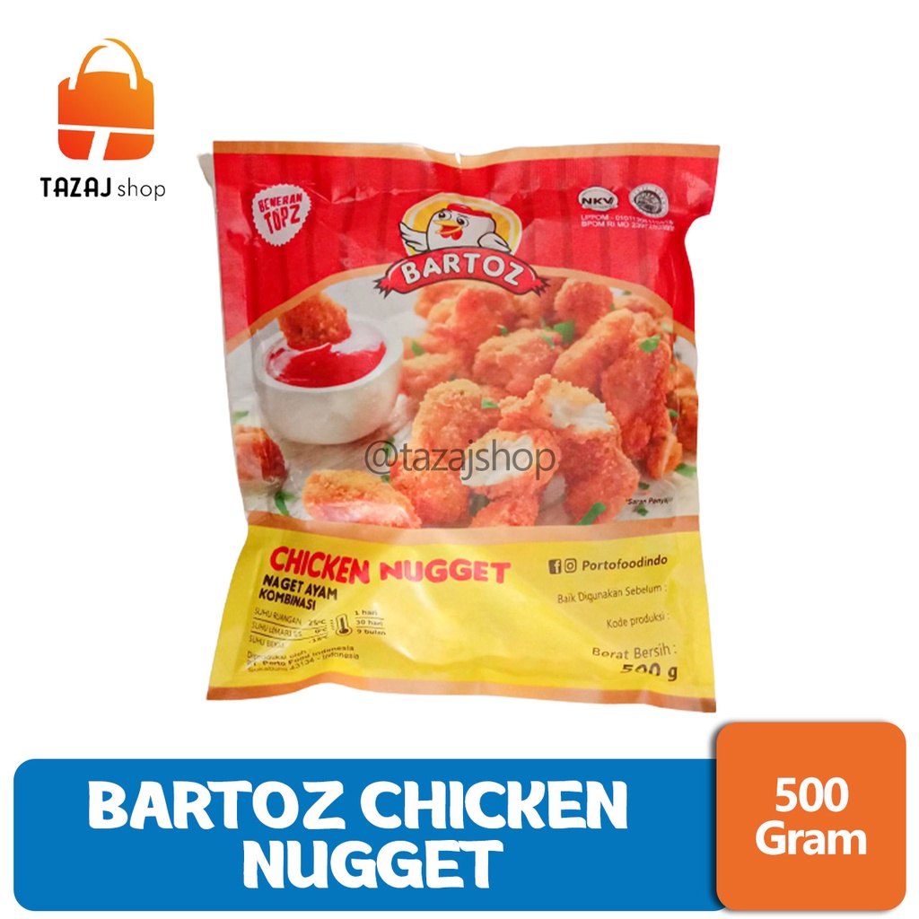 

BARTOZ Chicken Nugget - 500 Gram