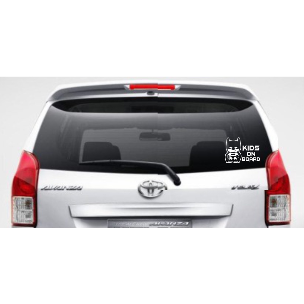 cutting sticker stiker kaca mobil baby on board