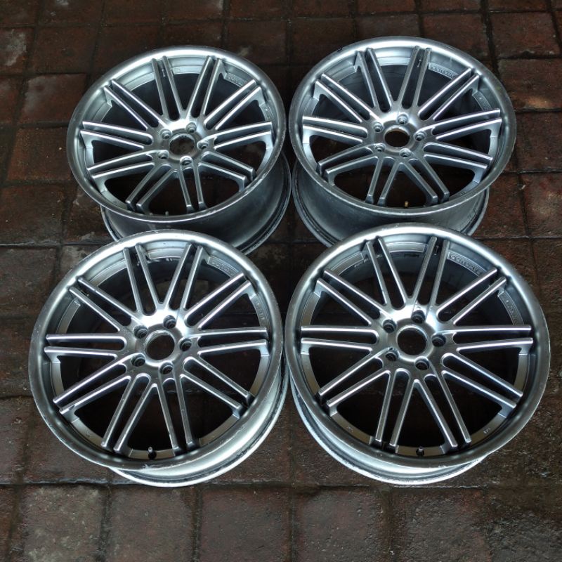 VELG SEKEN BEKAS MODEL DPE R20 BAUT 5 PCD 114 LEBAR BELANG