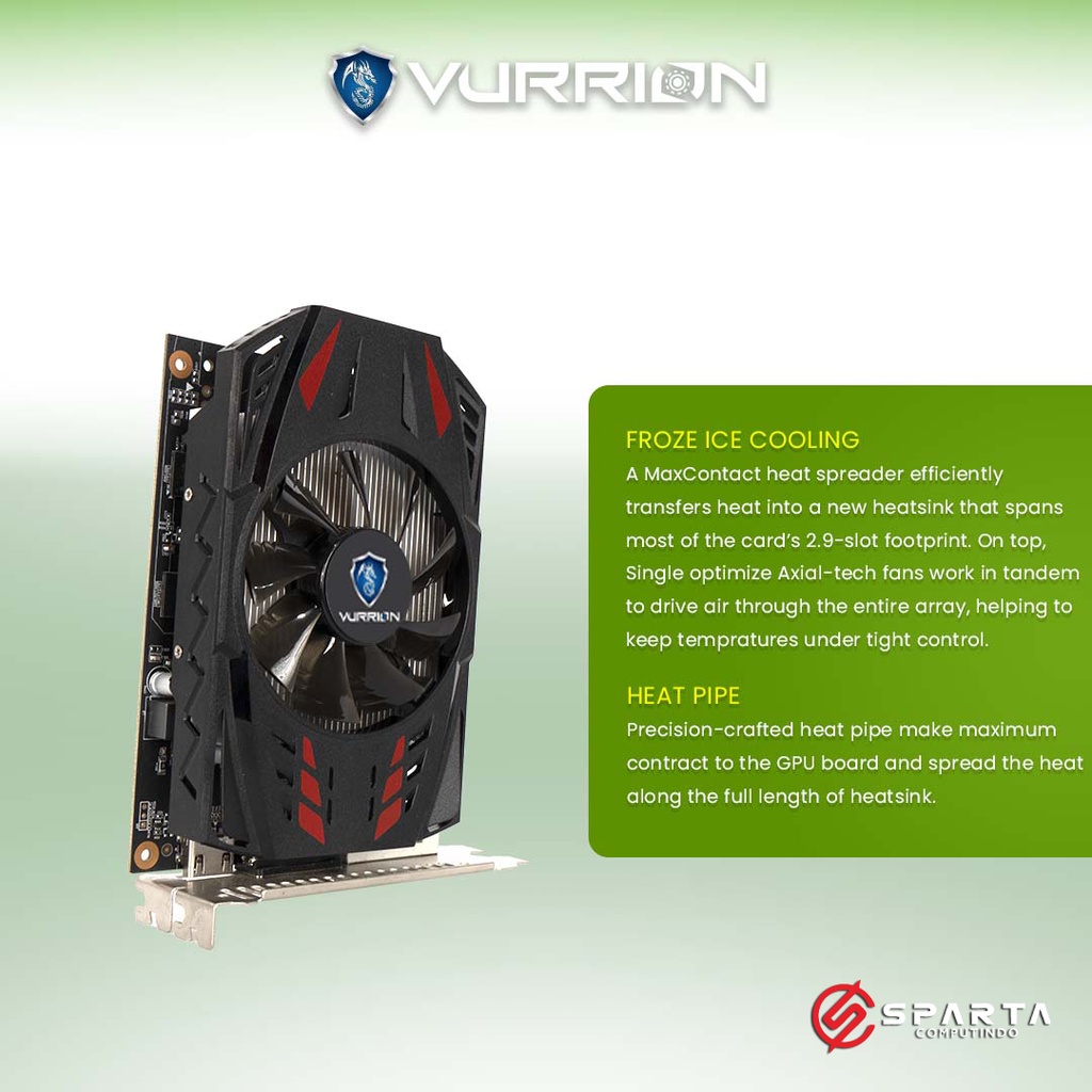 VGA Nvidia Geforce GT 740 2GB GDDR5 Vurrion New Garansi Resmi