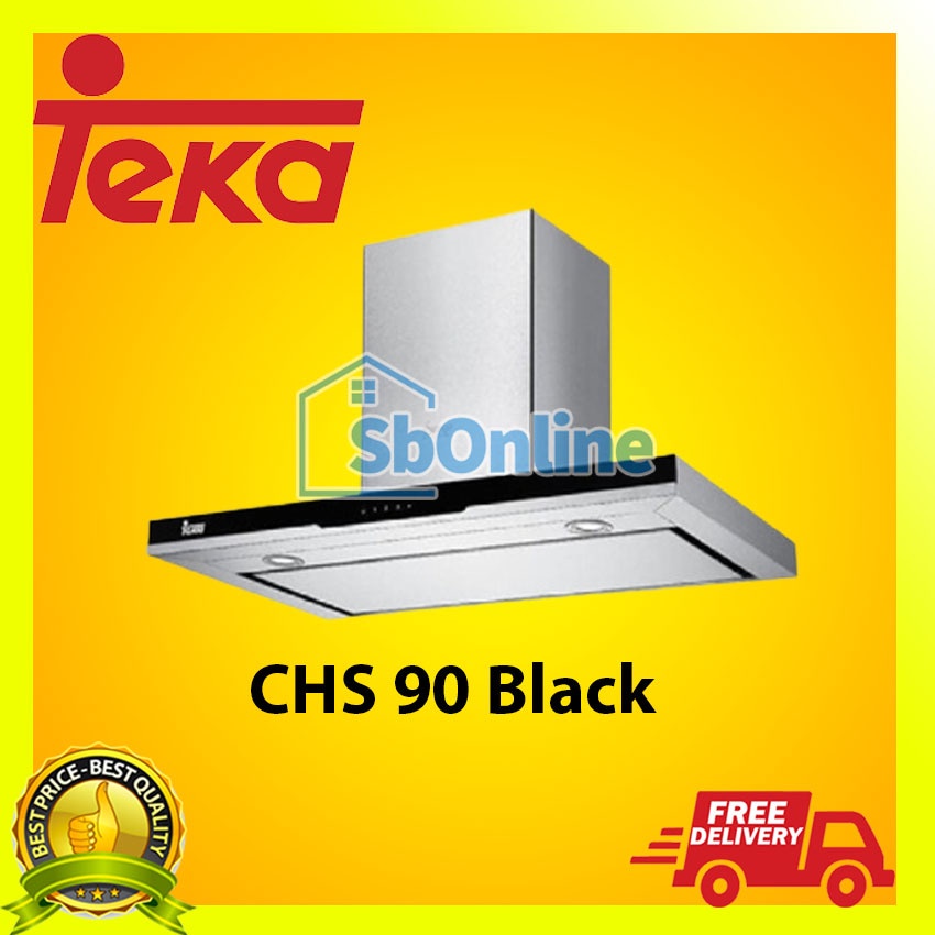 TEKA Cooker Hood 90 cm - CHS 90 Black