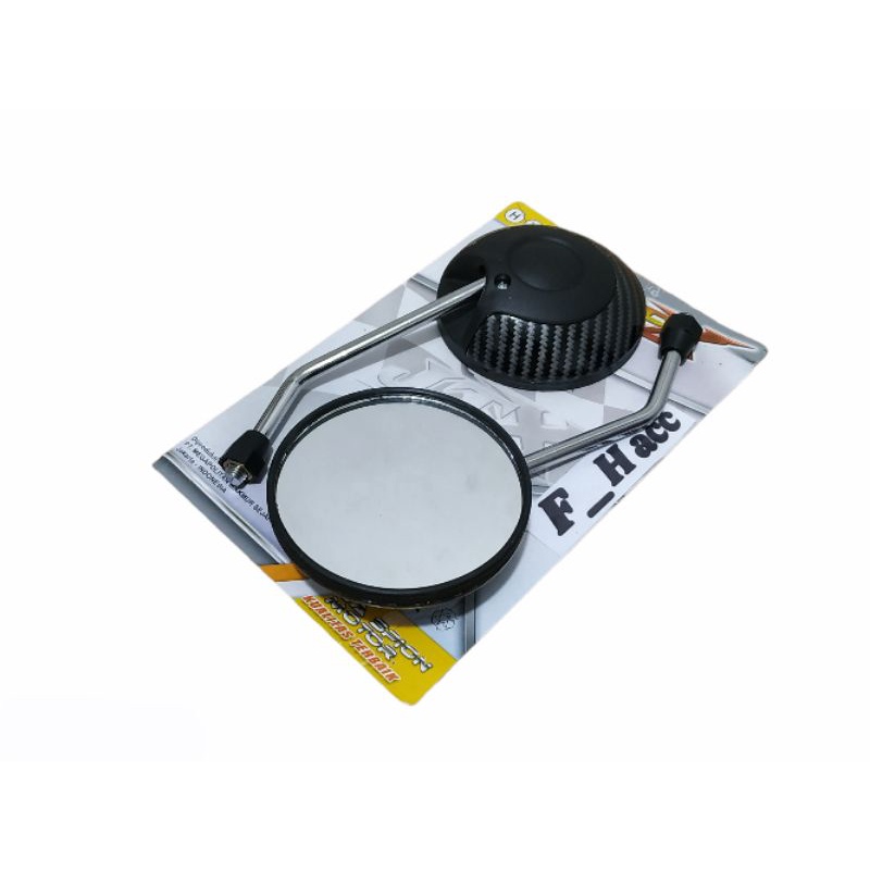 Spion carbon tangkai crom new scoopy karbu scoopy fi scoopy esp fi sepasang