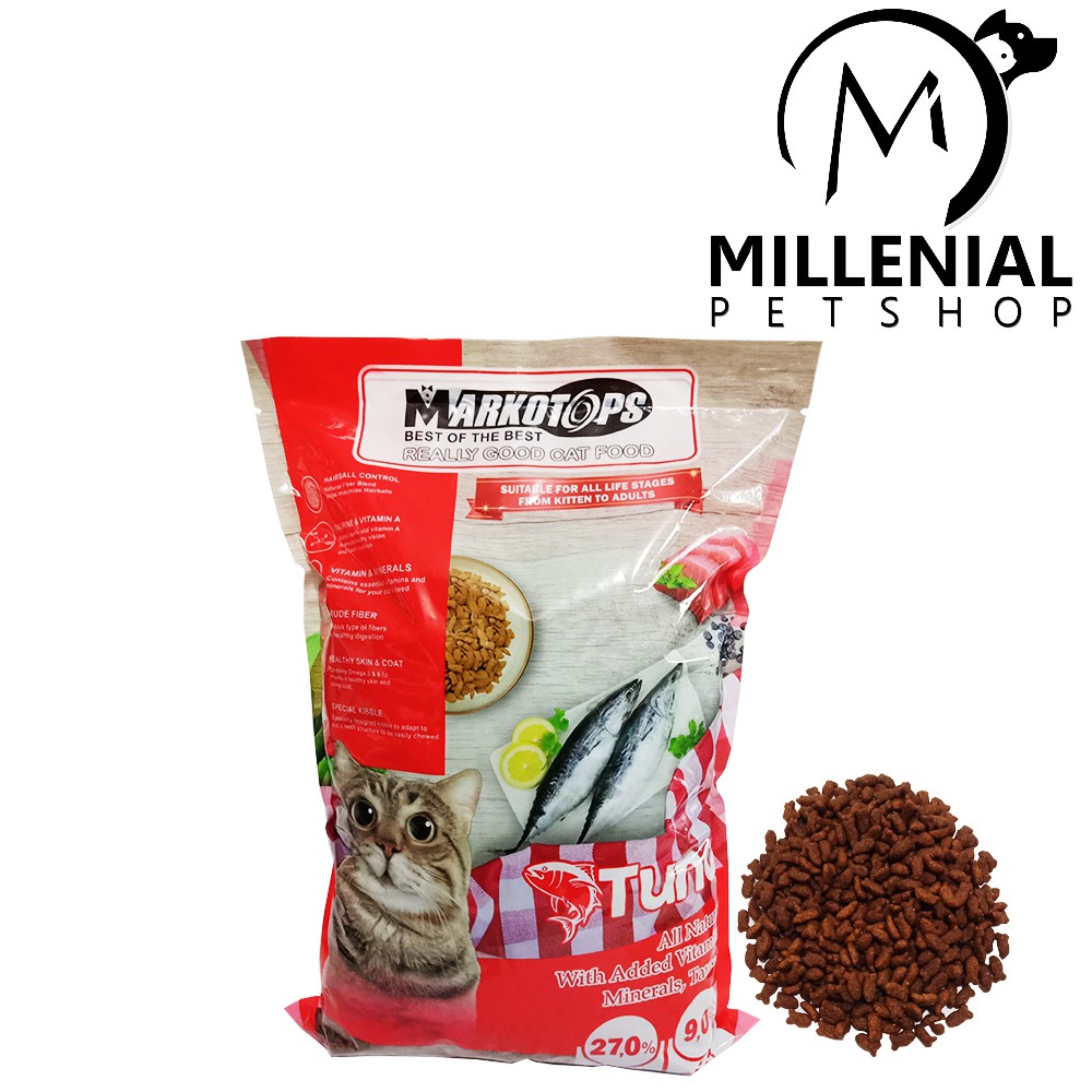 Makanan Kucing MARKOTOP Repack 1 kg cat food MARKOTOPS 1kg Dry food cat