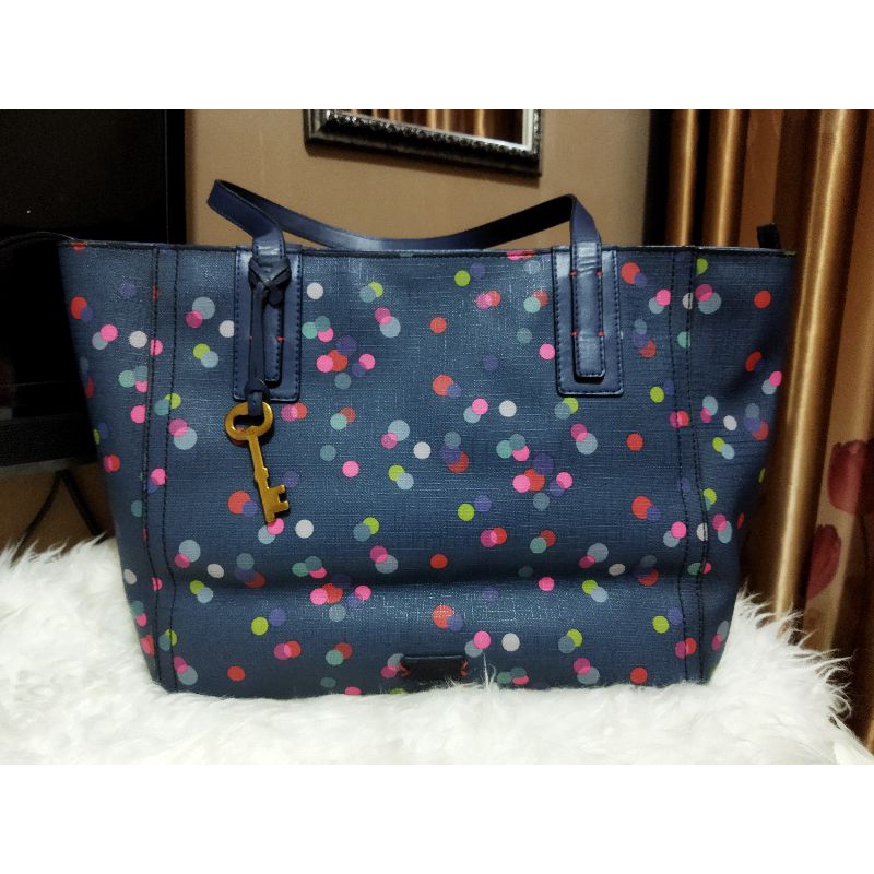 Tas Preloved Tote Fossil