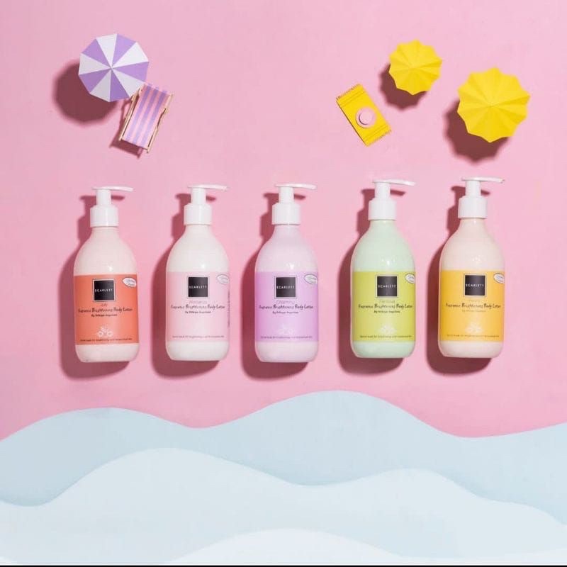 Scarlet body lotion